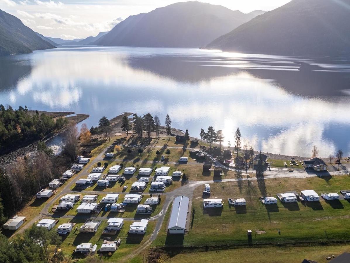 Sandviken Camping Austbygdi Exterior foto