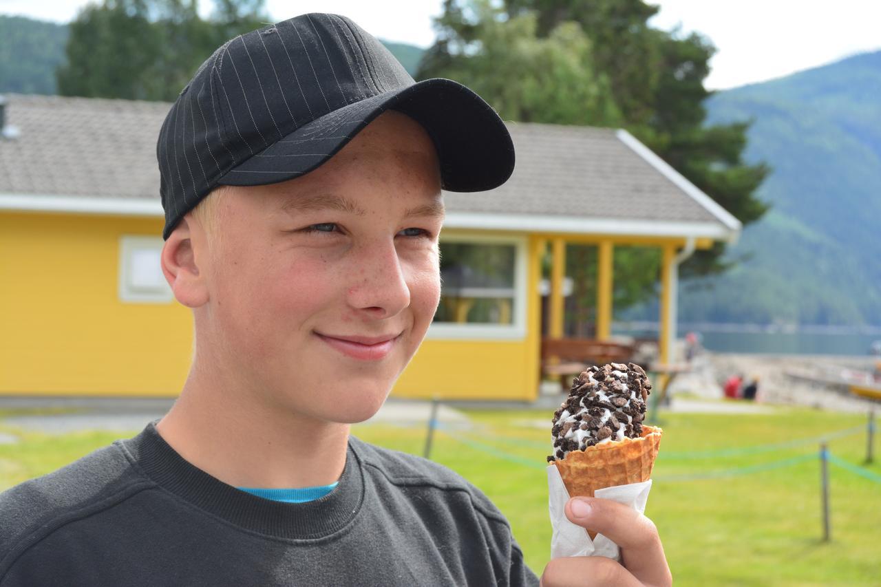 Sandviken Camping Austbygdi Exterior foto